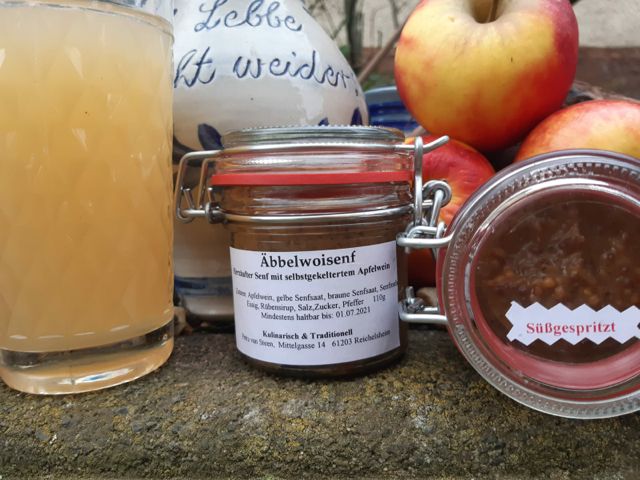 Ebbelwoi Senf - Frankfurter Senf #FrankfurtLaden