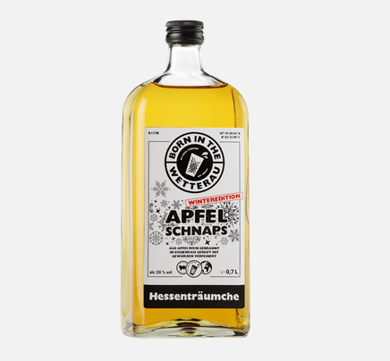 Apfelschnaps Winteredition #hessenträumche