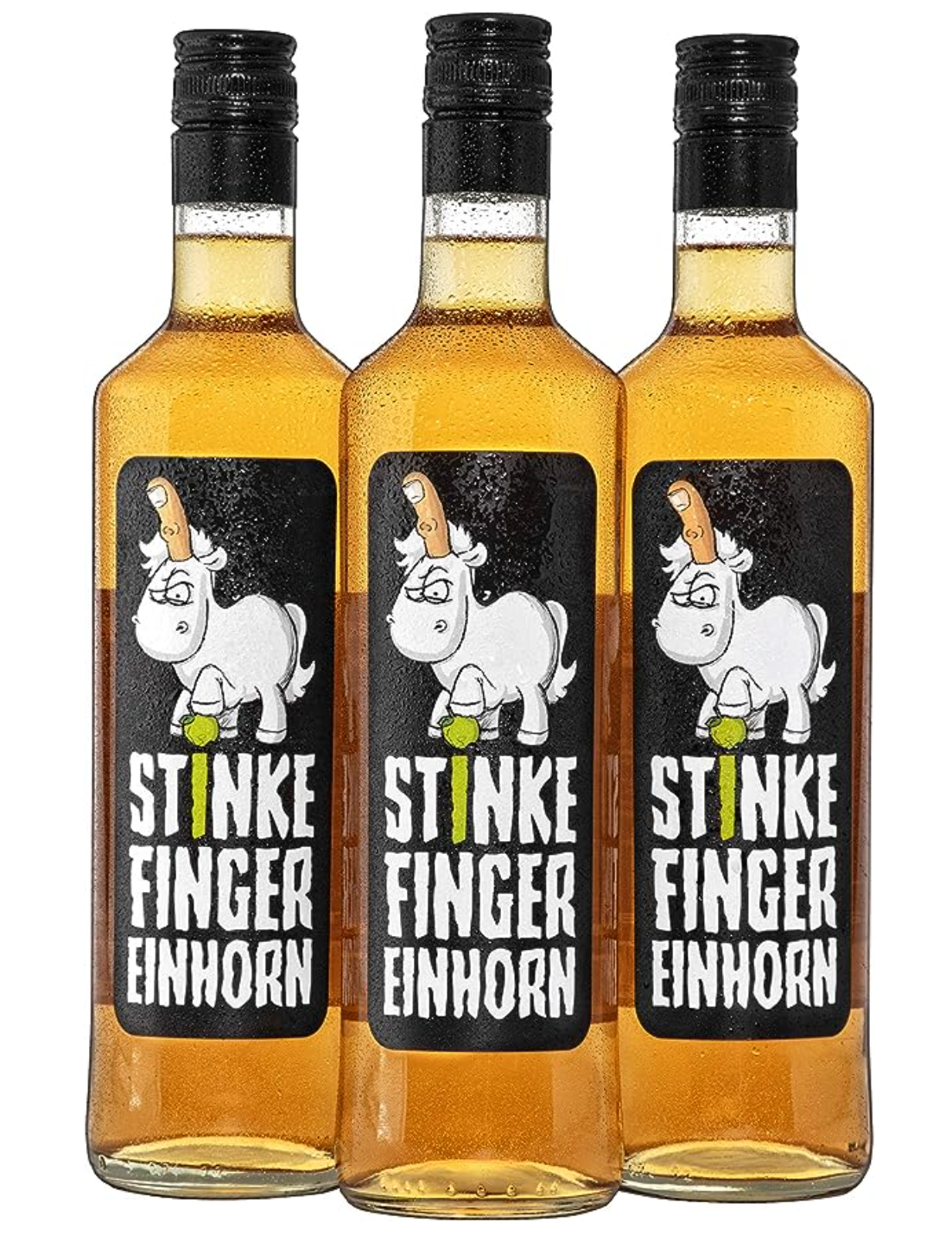 Stinkefingereinhorn - Likör mit Äpfeln