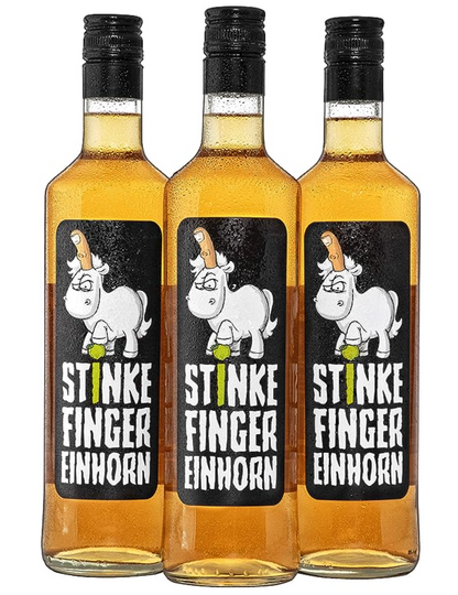Stinkefingereinhorn - Likör mit Äpfeln