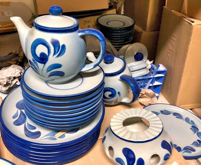 Kaffeekännchen Teekännchen im Bembel Design