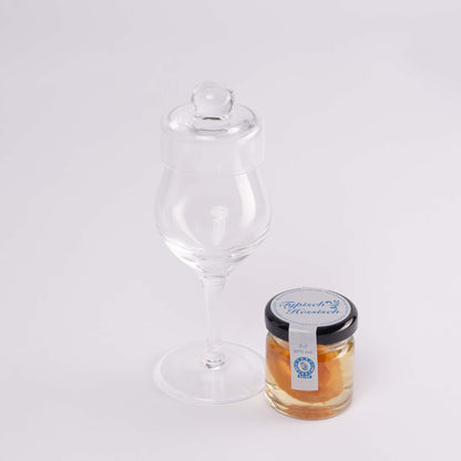 Mispel Glas (ca 15 cm)